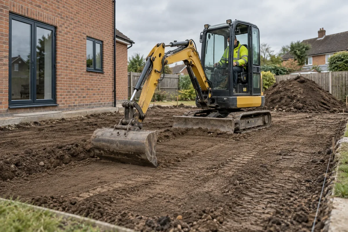 Site preparation work