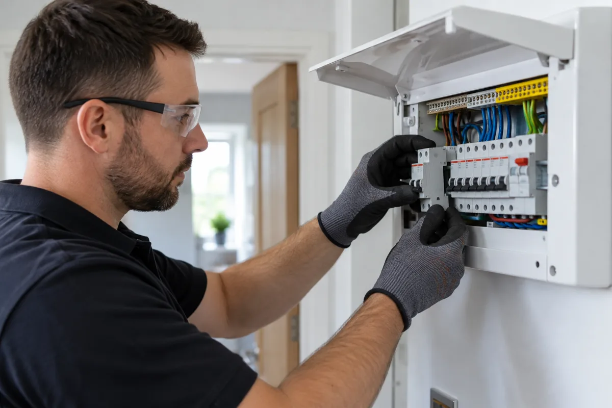 Consumer Unit Repairs carried out by a qualified electrician