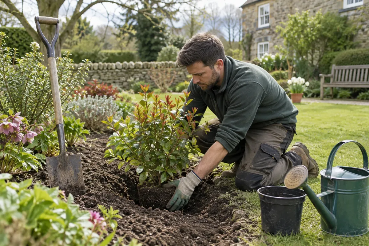 Planting services work